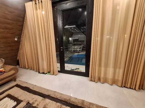 تصویر 10 - کلبه سوئیسی استخردار آبگرم نیایش با فوتبال دستی در  کردان