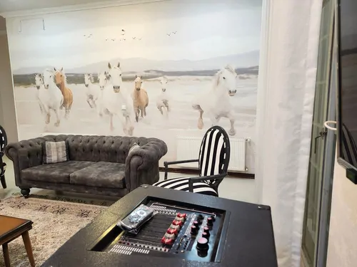 تصویر 9 - ویلا استخردار آبگرم اسکای با فوتبال دستی در  کردان