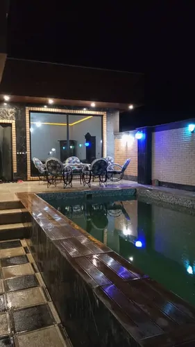 تصویر 2 - ویلا استخردار روباز تک خوابه آیسان  در سهیلیه