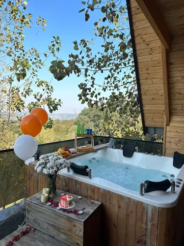 تصویر 3 - کلبه سوئیسی دِیت با جکوزی در  لفور