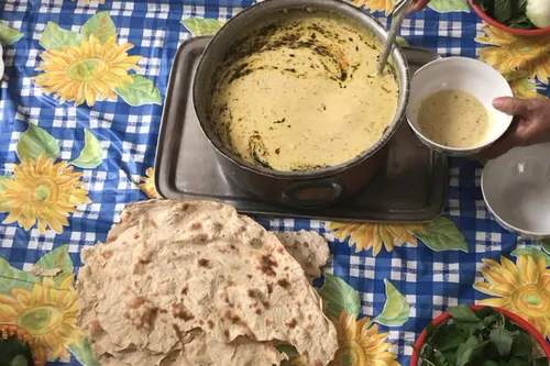 تصویر 4 - روستایی و عشایری خانه روستایی مشرف به رودخانه و کوهستان منطقه گردشگری خورهه  در محلات
