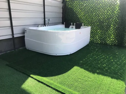 تصویر 16 - کلبه سوئیسی آریس با جکوزی در  چالوس