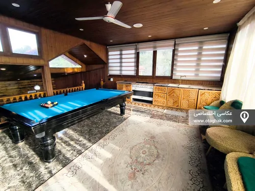 تصویر 5 - ویلا استخردار آبگرم تی تی با جکوزی و بیلیارد در  شیرگاه