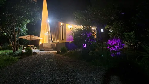 تصویر 20 - کلبه سوییسی باغ پرتقال با جکوزی در  چابکسر