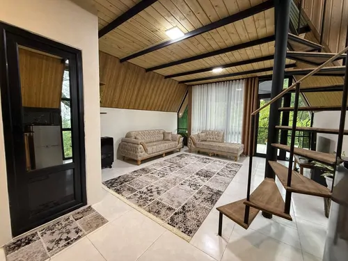 تصویر 4 - کلبه سوییسی تیتک با جکوزی در  رامسر