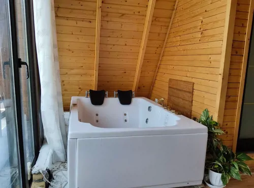 تصویر 9 - کلبه سوئیسی داروین با جکوزی  در  رامسر