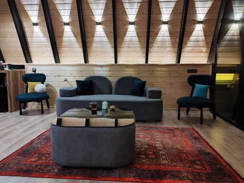 تصویر 4 - کلبه چوبی جنگلی پارادایس با جکوزی در  رامسر