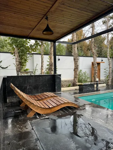 تصویر 18 - ویلا استخردار آبگرم لنا با فوتبال دستی در کردان