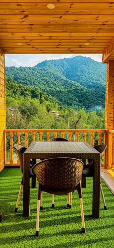 تصویر 4 - کلبه سوئدی سحر با جکوزی  در  ماسال