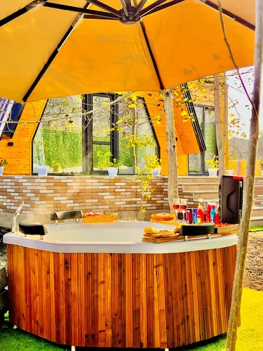 تصویر 18 - کلبه سوئیسی جنگلی جکوزی دار هاریکا در  ماسال