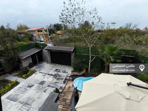 تصویر 14 - کلبه  سوئیسی لوکس استخردار آبگرم ورنا در  خمام