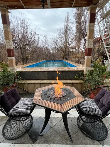 تصویر 22 - ویلا استخردار آبسرد و جکوزی باغ بهشت با بیلیارد در چهارباغ