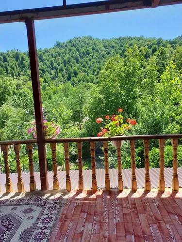 تصویر 12 - ویلا با دیزاین چوب عزیزی در  ماسال