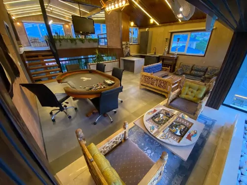 تصویر 4 - ویلا تریپلکس مدرن استخردار آبگرم ستاره با باشگاه بدنسازی در  کلاردشت