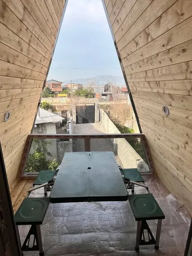 تصویر 11 - کلبه سوئیسی آیهان با جکوزی در  بابل کنار