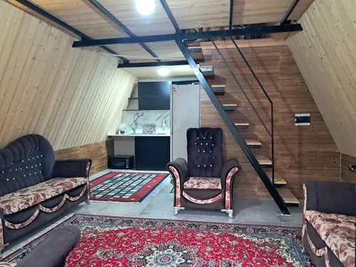 تصویر 5 - کلبه سوییسی آوای جنگل  در  ماسال