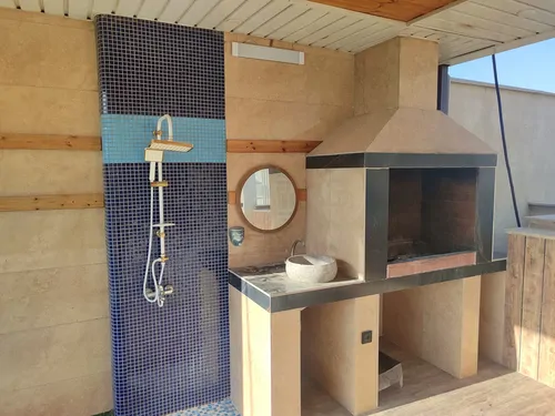 تصویر 16 - ویلا استخردار آبگرم سینا با فوتبال دستی در  ماهدشت