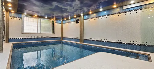 تصویر 14 - ویلا  استخردار آبگرم گندم با ایرهاکی در  متل قو