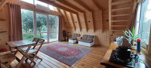 تصویر 13 - کلبه سوئیسی اهورا در  رودسر