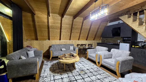 تصویر 4 - کلبه سوئیسی لونا با جکوزی در  نشتارود