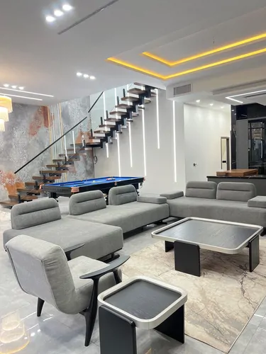 تصویر 6 - ویلا دوبلکس مدرن استخردار آبگرم چناران با ویو باغ و دشت در کردان