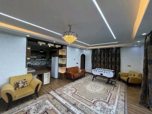 تصویر 5 - ویلا لاکچری استخردار آبگرم ترکی با جکوزی و فوتبال دستی در باغ بهادران