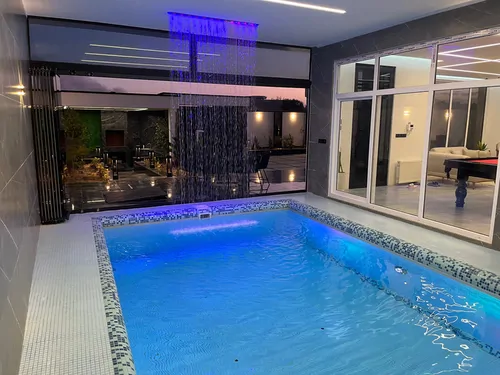 تصویر 9 - ویلا استخردار آبگرم صدف با بیلیارد در سهیلیه