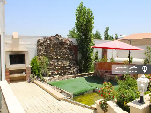 تصویر 17 - ویلا استخردار آبگرم رادمهر با فوتبال دستی در  کردان