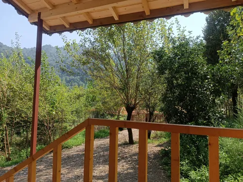 تصویر 17 - کلبه فردوسی با دیزاین چوبی در  ماسال