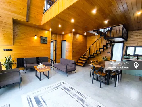 تصویر 8 - کلبه سوئیسی تی ته (1) با جکوزی در  چالوس