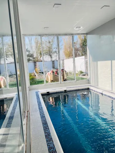 تصویر 31 - ویلا استخردار آبگرم نیکان با فوتبال دستی در چهارباغ