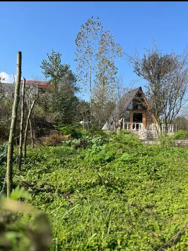 تصویر 2 - کلبه لاکچری چوبی طرح سوییسی در شفت