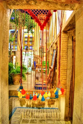تصویر 11 - اقامتگاه بوم‌گردی عمارت هفت رنگ (گود عربون) در  شیراز