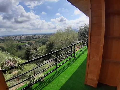 تصویر 13 - ویلا با دیزاین چوب بام سبز در ماسال