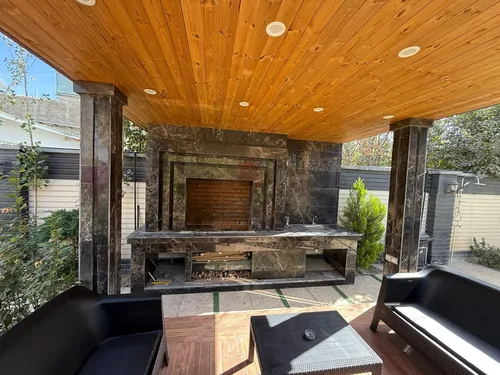 تصویر 18 - ویلا استخردار آبگرم آرامش با بیلیارد  در  کردان