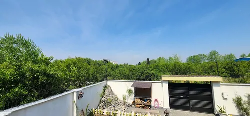 تصویر 15 - کلبه سوئیسی مدرن سلیمانی با استخر آبگرم در  آمل