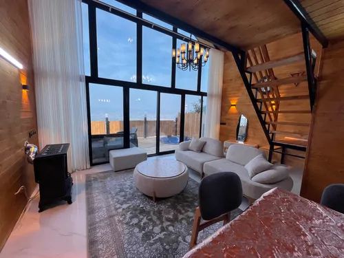 تصویر 3 - کلبه شیشه ای آسمان با جکوزی  در  شیرگاه