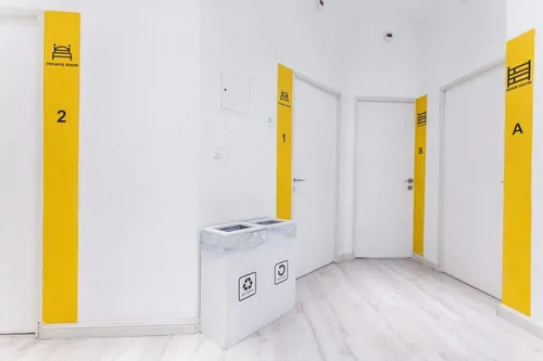 تصویر 6 - هاستل اتاق دبل دو نفره استاندارد با سرویس بهداشتی و حمام اشتراکی  (فیروزه 1) در  تهران