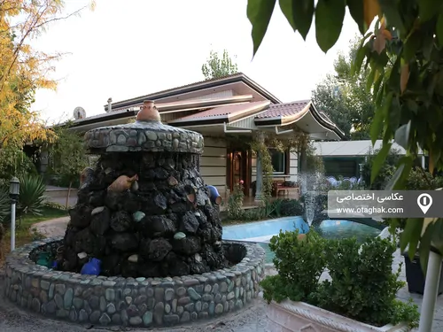 تصویر 14 - ویلا استخردار آبگرم باغ جانان  در  کردان