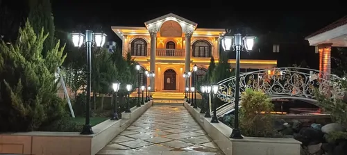 تصویر ۱ - ویلا استخردار آبگرم عمارت آبشار با بیلیارد در  چهارباغ