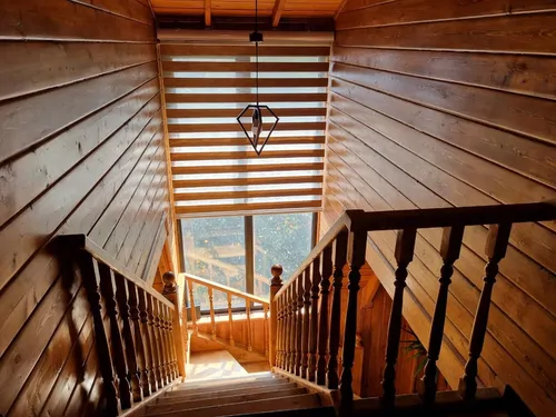 تصویر 15 - کلبه سوییسی ماه عسل با جکوزی در اربکله در  رامسر