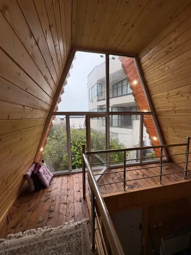 تصویر 15 - کلبه چوبی رویایی با جکوزی در  رامسر