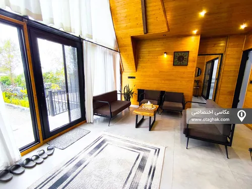 تصویر 5 - کلبه سوئیسی تی ته (1) با جکوزی در  چالوس