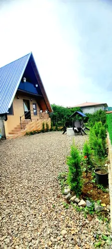 تصویر ۱ - کلبه سوئیسی امیر با جکوزی در  سوادکوه