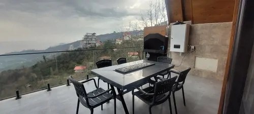 تصویر 11 - کلبه سوئیسی مها اربکله با جکوزی  در  رامسر