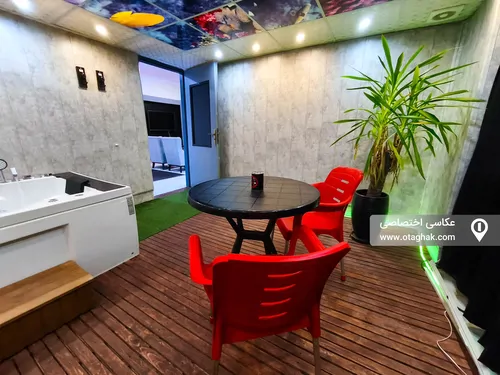 تصویر 23 - آپارتمان مبله رویال روم با جکوزی در المپیک (2) در  تهران