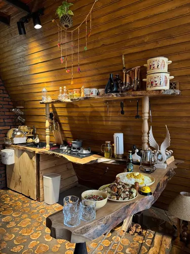 تصویر 9 - کلبه سوییسی استخردار آبگرم دلبر در  رستم آباد