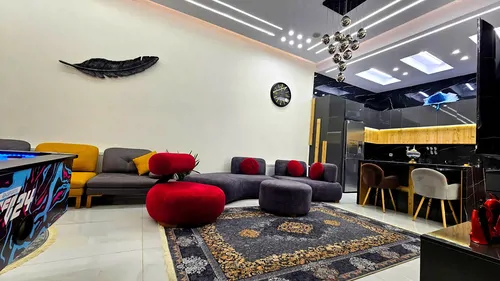 تصویر 4 - ویلا مدرن استخردار آبگرم آلفا  در  کردان