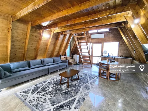 تصویر 10 - کلبه سوئیسی استخردار آبگرم تیدا در سوادکوه