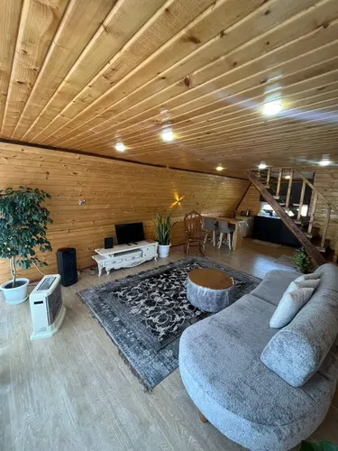 تصویر 4 - کلبه سوئیسی آریس با جکوزی در چالوس